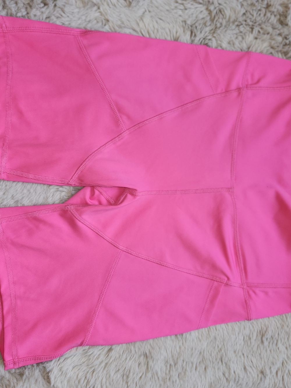 Cycle House by Marika Hot Pink High-Waisted Biker Shorts Size Large